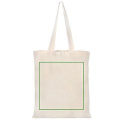 Tote bag asas largas de algodón | Frontal