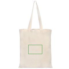 Tote bag asas largas de algodón | Frontal