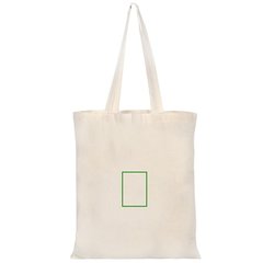 Tote bag asas largas de algodón | Frontal