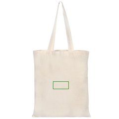 Tote bag asas largas de algodón | Frontal