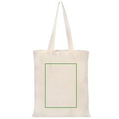 Tote bag asas largas de algodón | Trasera