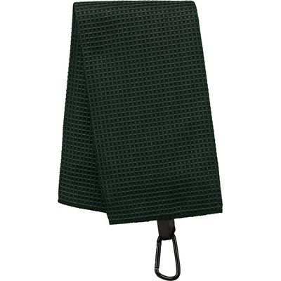 Toalla Golf 50x40cm Nido de Abeja Forest Green