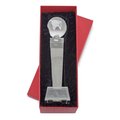 Trofeo Vertical Premium Mundo con Estuche