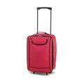 Trolley plegable semirrigido con bolsillo Rojo