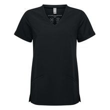 Túnica elástica manga corta mujer Black XS