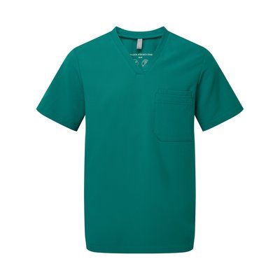 Túnica Tejido transpirable de manga corta para hombre Clean Green XXL