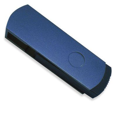 USB 4GB con Cubierta Metálica Azul