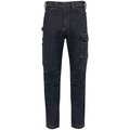 Vaquero multibolsillos hombre Denim Negro 38 FR