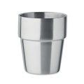 Vaso de Acero Inox 250 ml Plata Mate