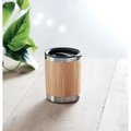 Vaso Doble Pared Acero y Bambú 250ml