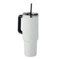 Vaso de doble pared inox 1200 ml Blanco