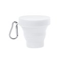 Vaso Plegable Silicona con Tapón Bla