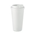 Vaso PP Térmico Reutilizable 475ml Blanco