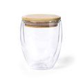 Vaso Térmico de Cristal/Bambú 250ml