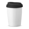 Vaso Termo Porcelana 220mL con Tapa Negro