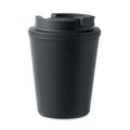 Vaso Viaje Eco Doble Pared 300ml Negro