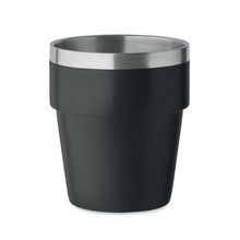 Vaso de Acero Inox 250 ml Negro