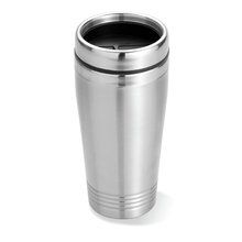 Vaso Doble Capa Acero 400ml Plata Mate