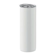 Vaso Inox Sublimación Doble Pared 590ml Blanco