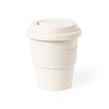 Vaso PP Tapa y Protección 350ml Natu