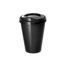 Vaso reutilizable con tapa 430mL Negro