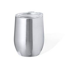 Vaso Térmico 340ml INOX con Tapa Plateado