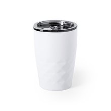 Vaso Térmico 350ml Aislamiento Cobre 24h Frío Blanco