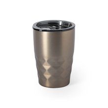 Vaso Térmico 350ml Aislamiento Cobre 24h Frío Oro