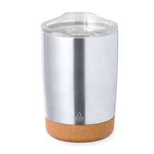 Vaso Térmico Inox 350ml Base Corcho Plat