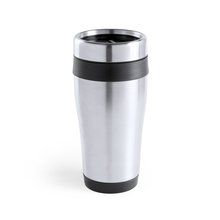 Vaso termo personalizado de acero inox. brillante (450 ml) Neg