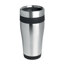 Vaso Viaje Doble Capa Inox 455ml Negro