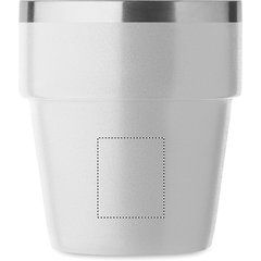 Vaso de Acero Inox 250 ml | Frontal Inferior