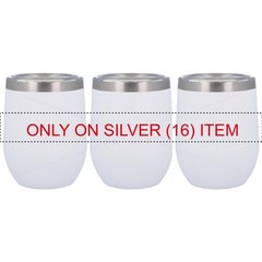 Vaso en acero inox. con tapa | 360