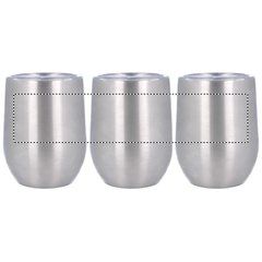 Vaso en acero inox. con tapa | Circunferencia