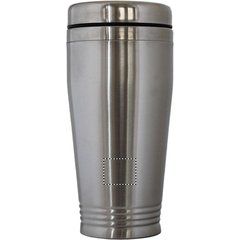 Vaso Doble Capa Acero 400ml | Frontal Inferior