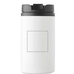 Vaso Doble Capa Antifugas 250ml | Trasero