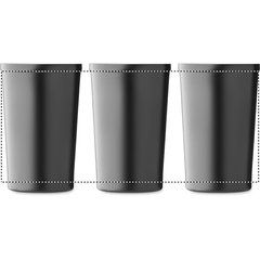 Vaso de doble pared 350 ml antifugas | 360 DIGITAL