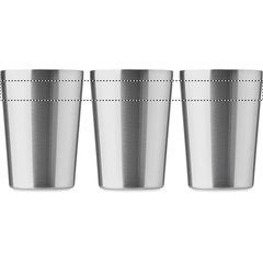 Vaso de doble pared 350 ml funda de piel sintética | 360 | 267 x 20