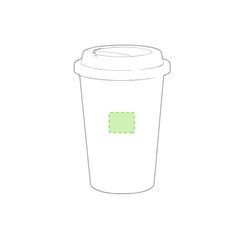 Vaso Food Grade 450ml con Dosificador | En el frente del vaso | 25 x 20