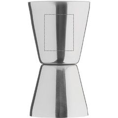 Vaso Medidor Inox Doble 25/40ml | Lado 1