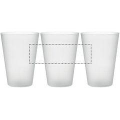 Vaso PP Reutilizable Eventos 300ml | Circunferencia