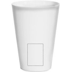 Vaso PP Reutilizable Eventos 300ml | Frontal Inferior