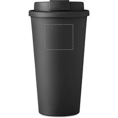 Vaso PP Térmico Reutilizable 475ml | Frontal Superior