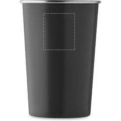 Vaso Reutilizable Acero 350ml | Trasero Superior