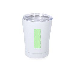 Vaso Térmico Acero Inoxidable 350 ml acabado caucho | Area 2 | 20 x 60