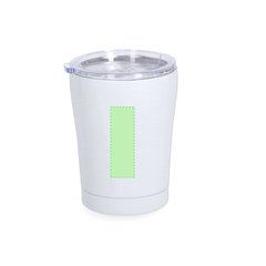 Vaso Térmico Acero Inoxidable 350 ml acabado caucho | Area 3 | 20 x 60