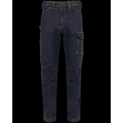 Vaquero multibolsillos hombre Denim Black Rinse 52 FR