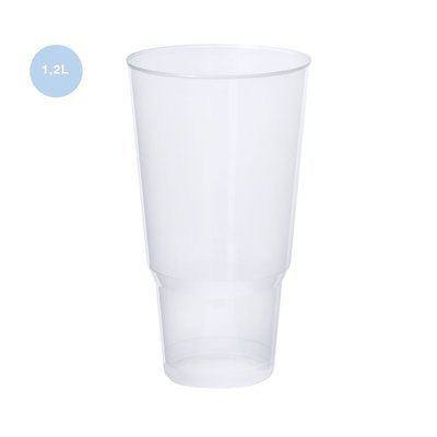 Vaso de 1,2L reutilizable