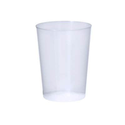 Vaso de 600ml reutilizable translúcido PP flexible