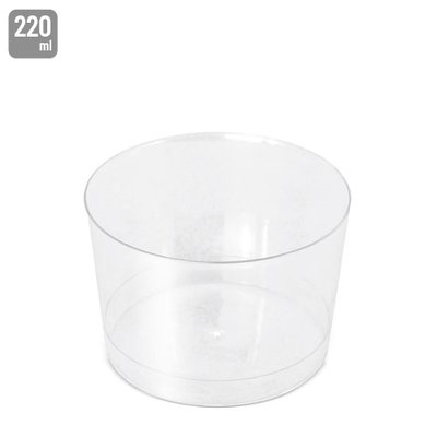 Vaso Chato 220ml Pack 20